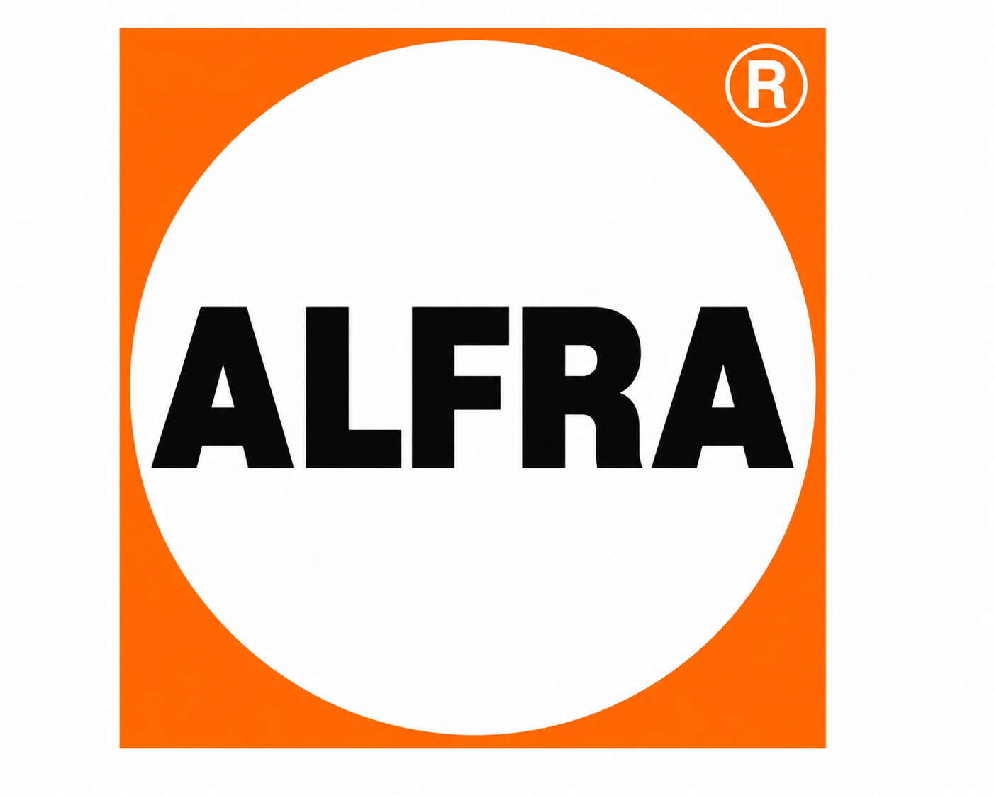 Alfra logo — authorised distributor, Entrepot Marketing
