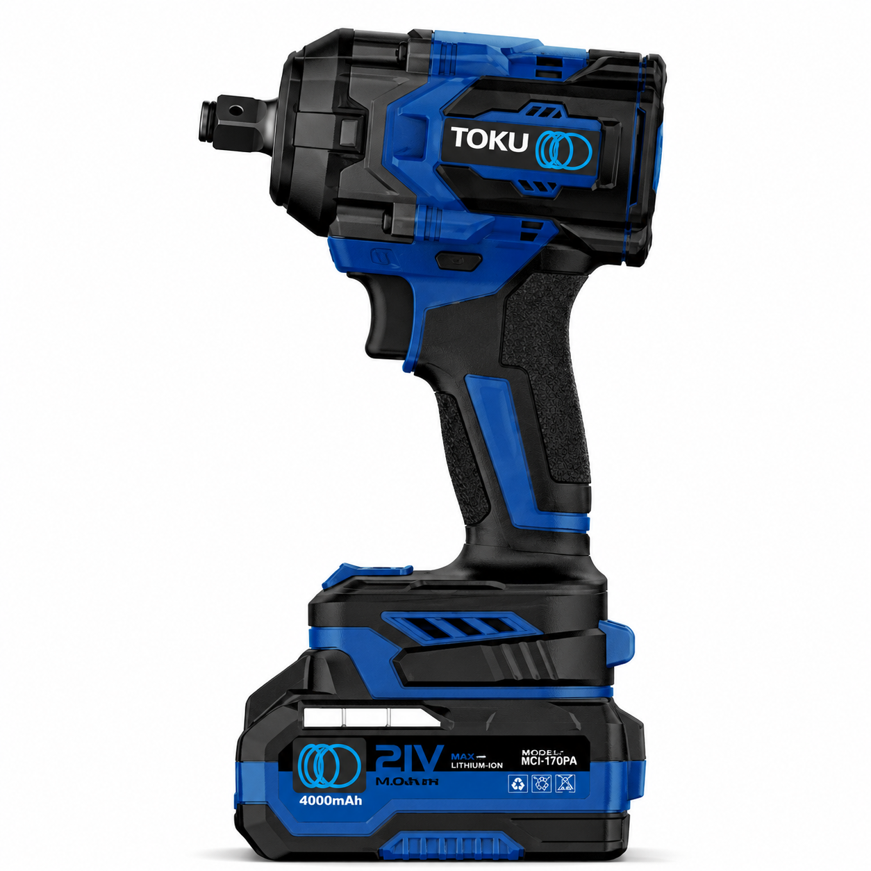 TOKU 1/2" 18V CORDLESS IMPACT WRENCH — Entrepot Marketing Singapore