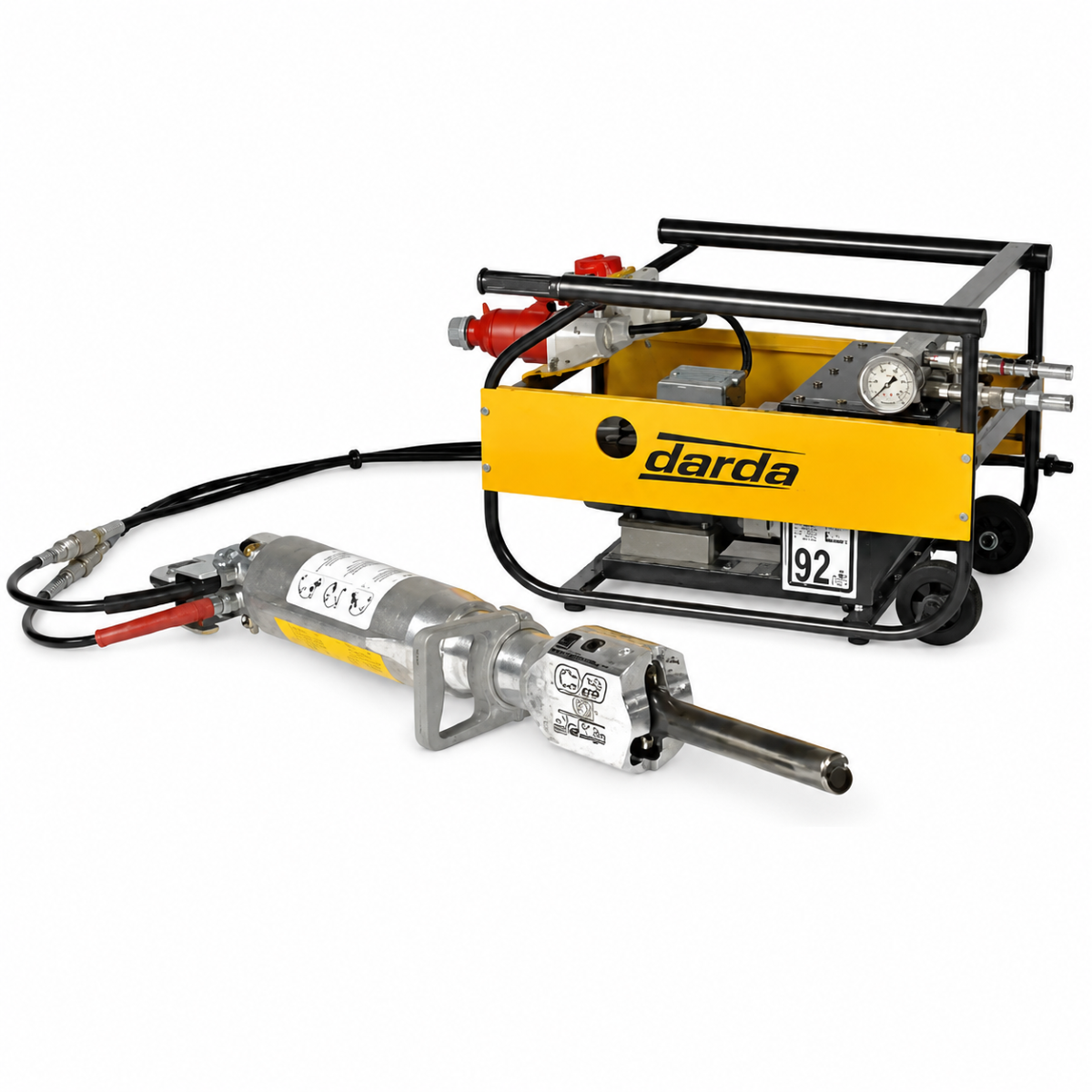 Darda hydraulic powerpack for splitting equipment — Entrepot Marketing