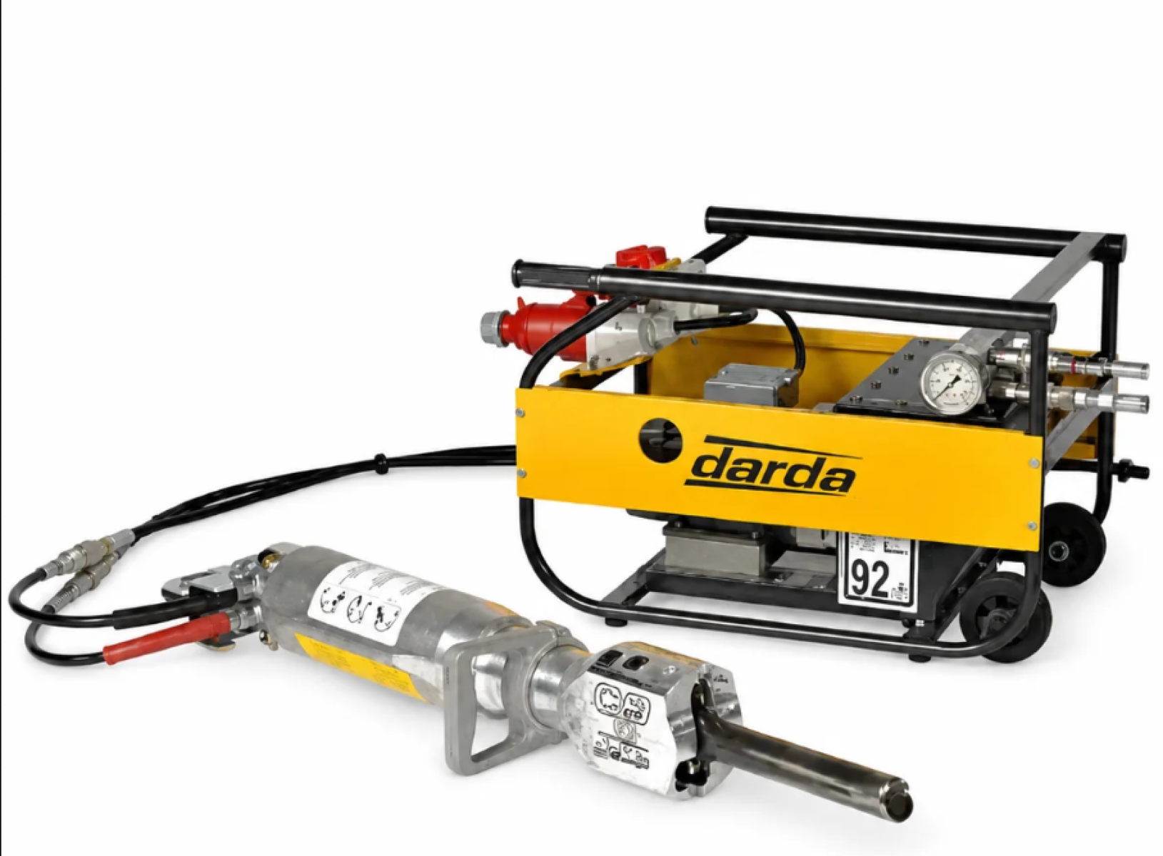 Darda hydraulic rock and concrete splitter — Entrepot Marketing