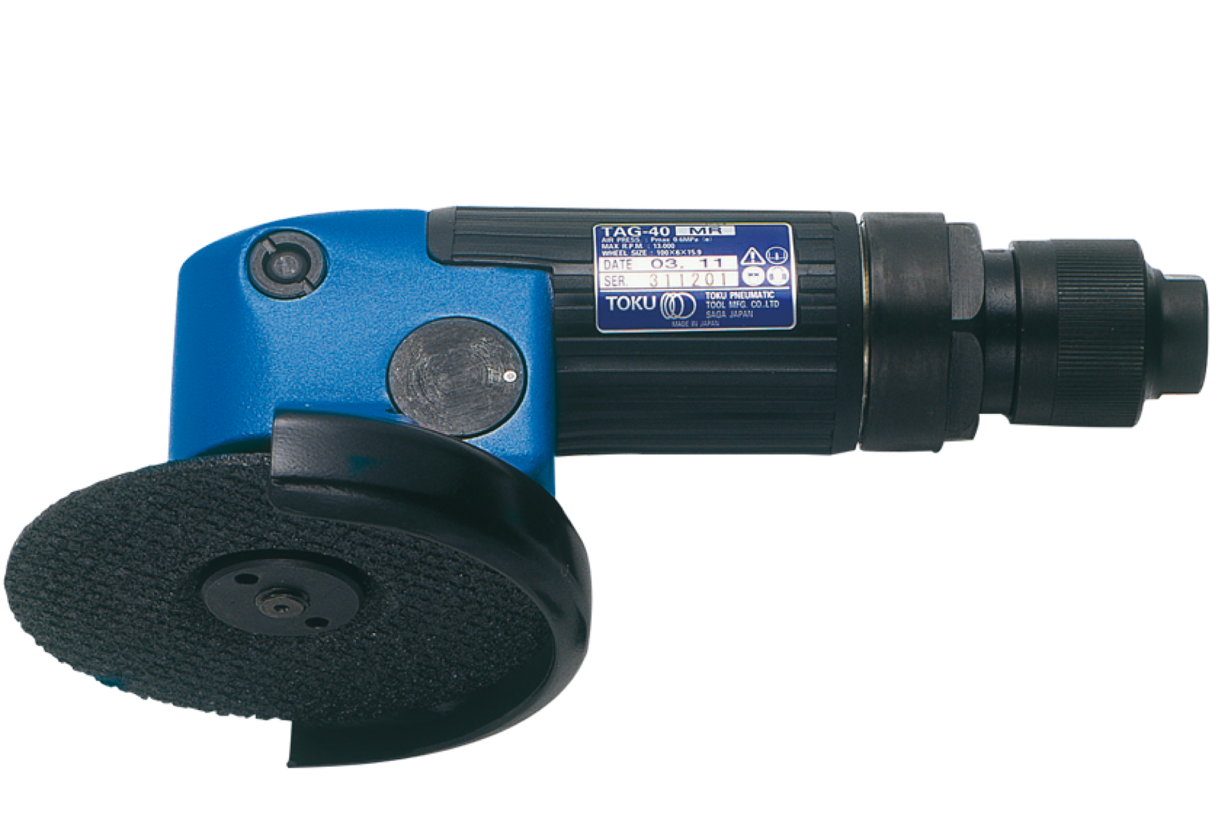 Toku TAG Series Angle Grinder TAG-40MR — TOKU